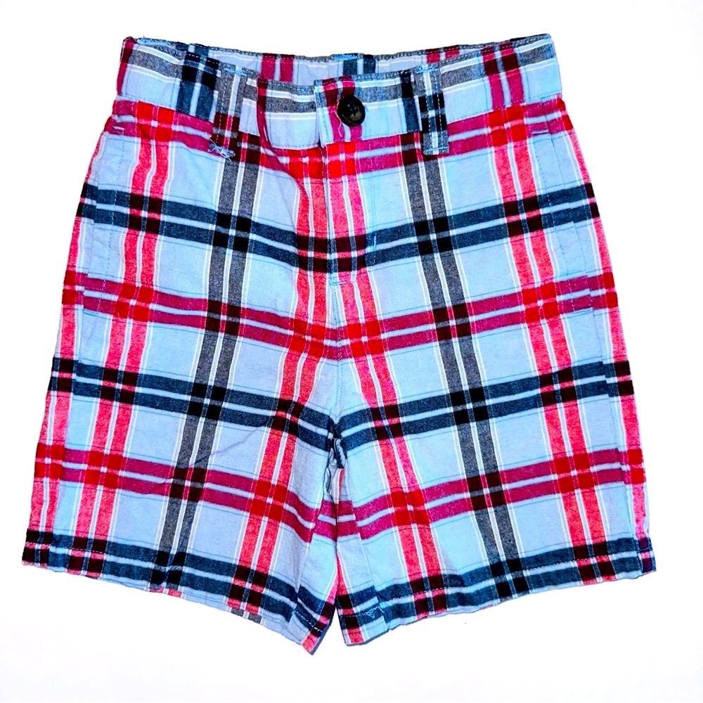 Janie & Jack Plaid Shorts